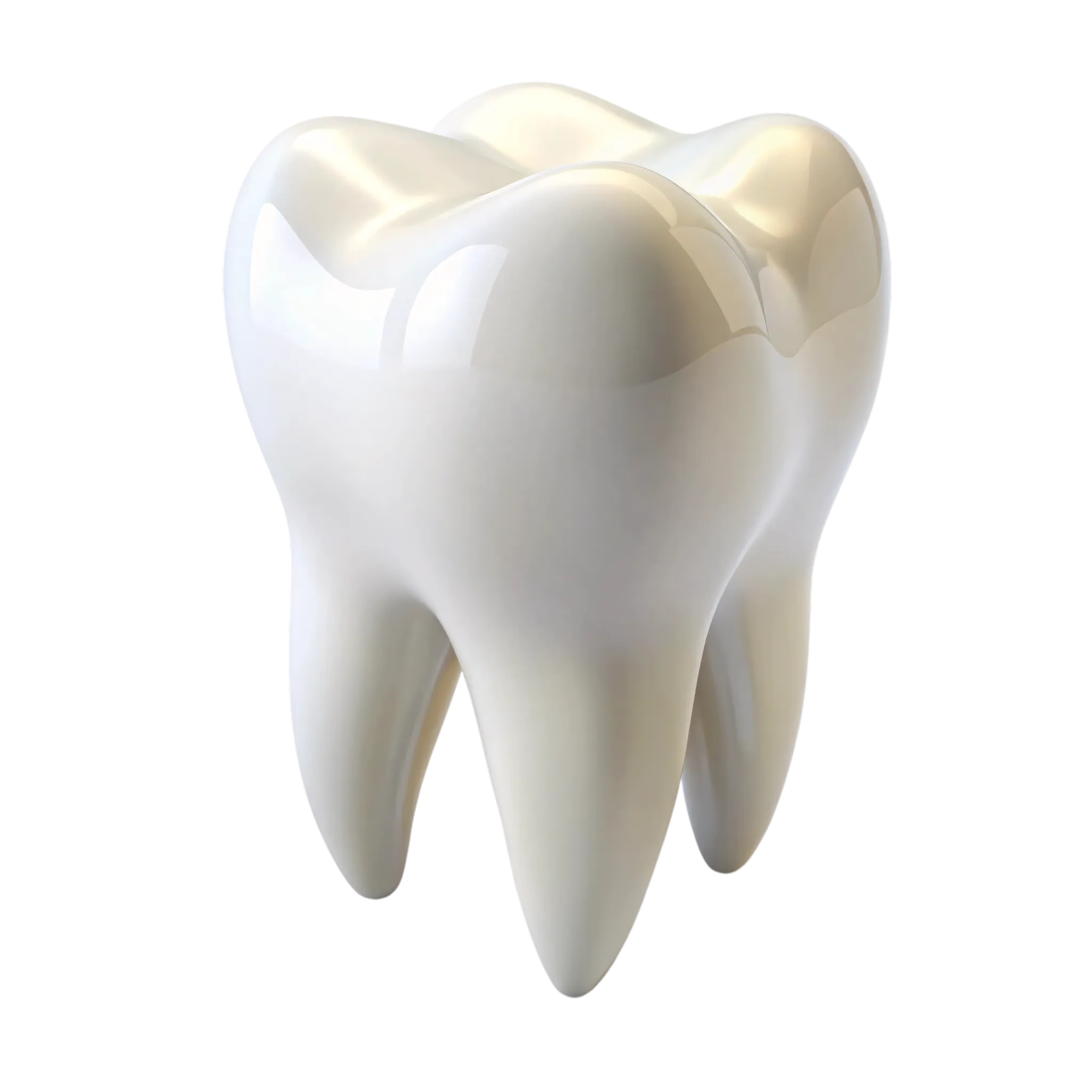 Diente sano con tratamiento estético